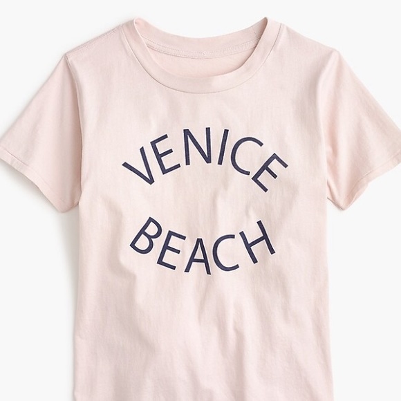 J. Crew Tops - J CREW: Venice Beach Graphic T-shirt